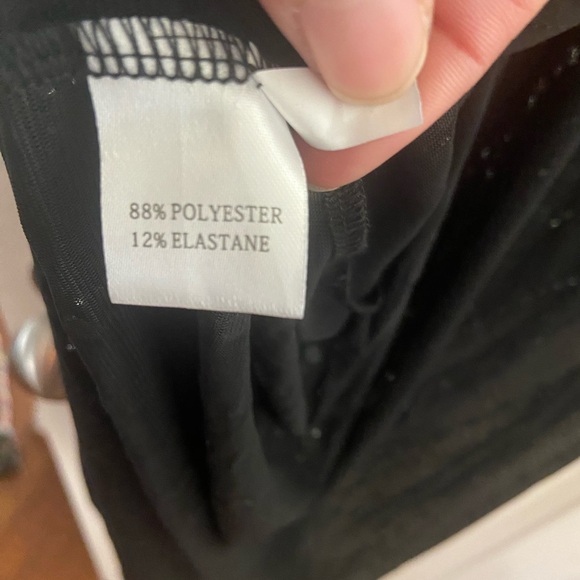 Embellished black, midi dress with bodysuit - NEW - Picture 7 of 9